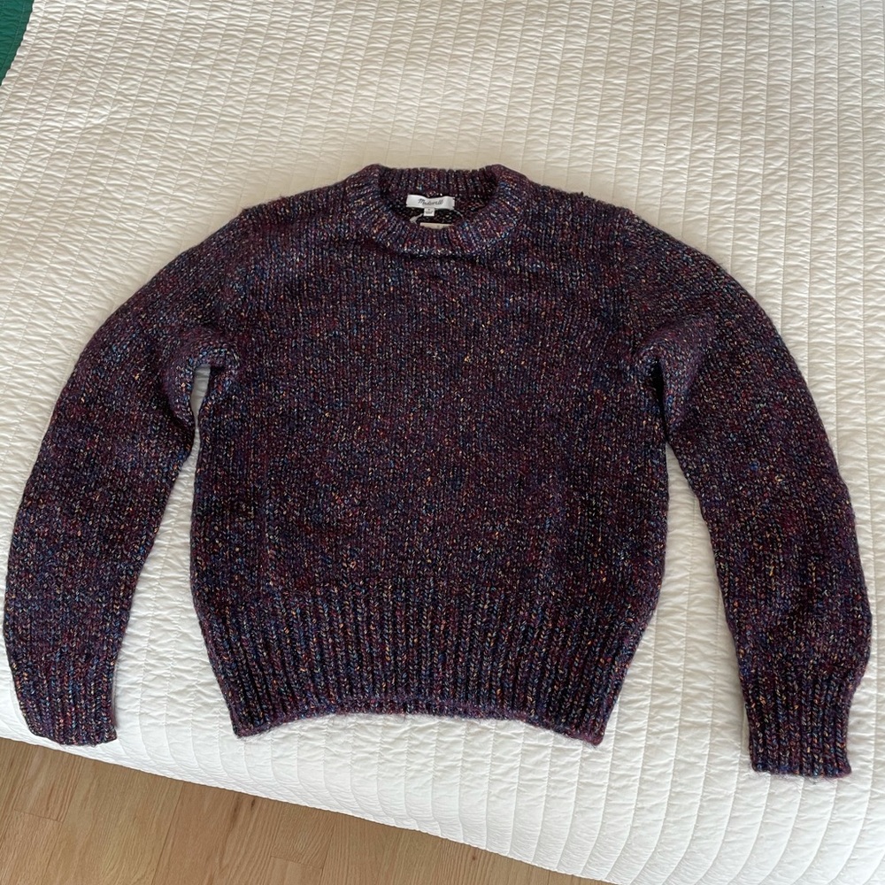 Madewell Shimmer Pullover Sweater NWT szS